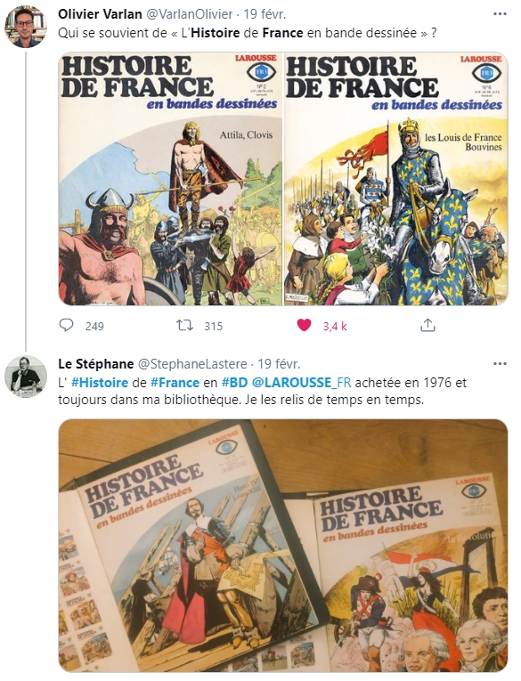 Twiiter histoire de France
